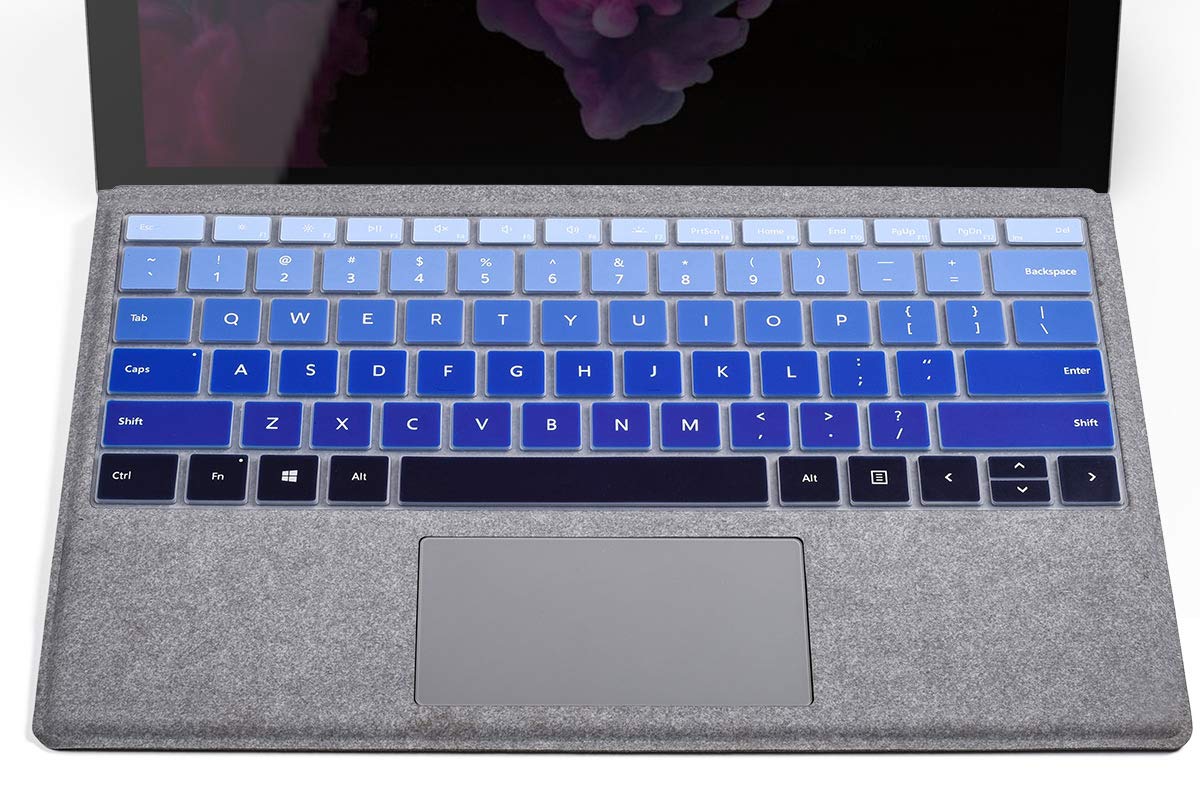 Amazon.com: CaseBuy Keyboard Cover for Microsoft Surface Pro 7